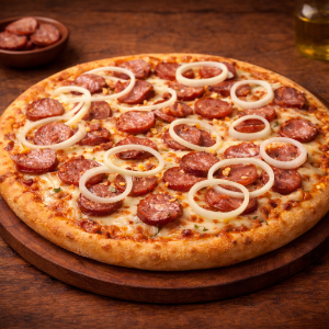 PIZZA PRE ASSADA CALABRESA