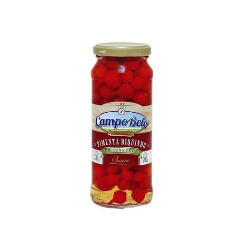 Pimenta Biquinho Campo Belo Vidro 200g