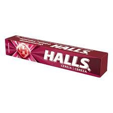 HALLS CEREJA 28G