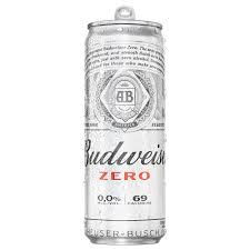BUDWEISER ZERO ALCOOL 350 ML