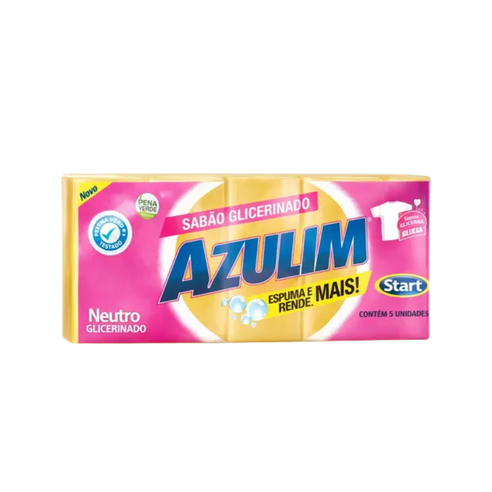 SABAO BARRAS AZULIM 750G GLICERINADO