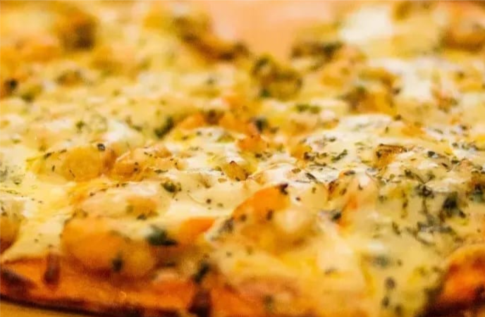 Pizza de camarão