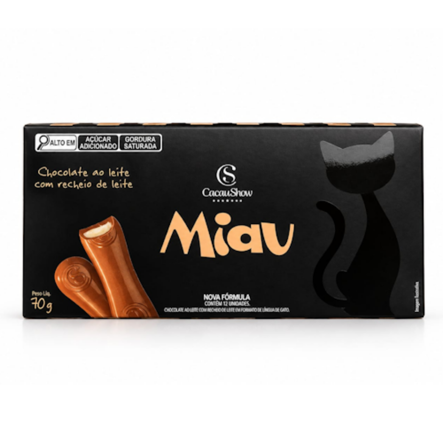 LINGUA DE GATO MIAU