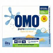 LAVA ROUPA OMO SABÃO EM PÓ 800G PURO CUIDADO