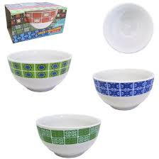 TIGELA PORCELANA 500ML AZULEJO