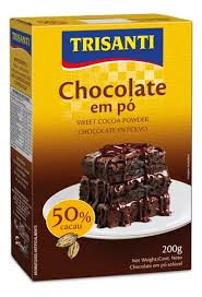 CHOCOLATE SOLUVEL TRISANTI 50%CACAU 200G