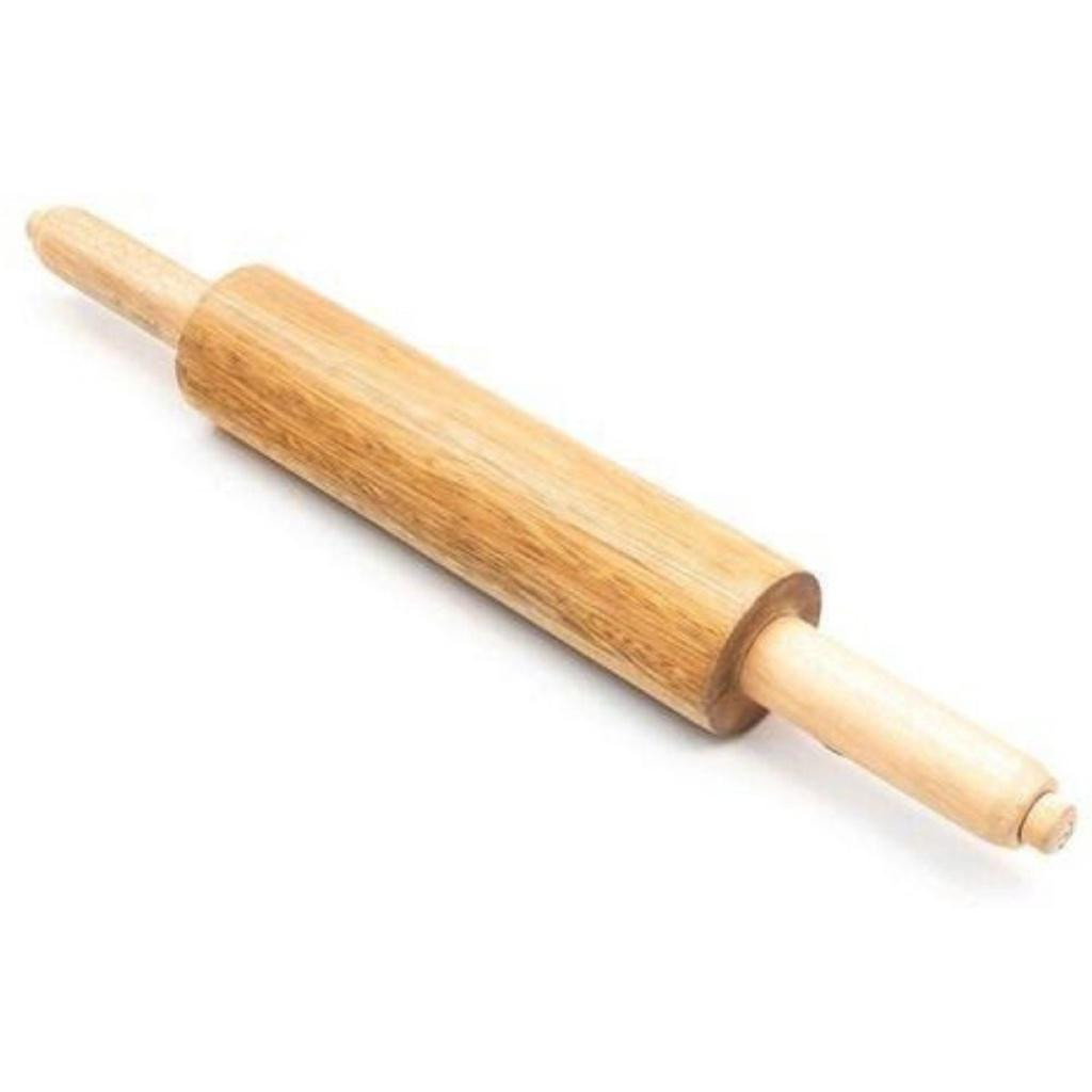 ROLO P/MASSA MADLAR MADEIRA 43CM**