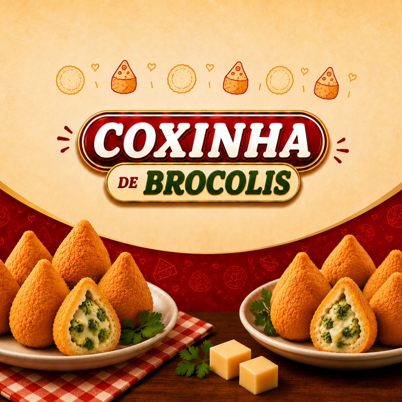 COXINHA DE BROCOLIS