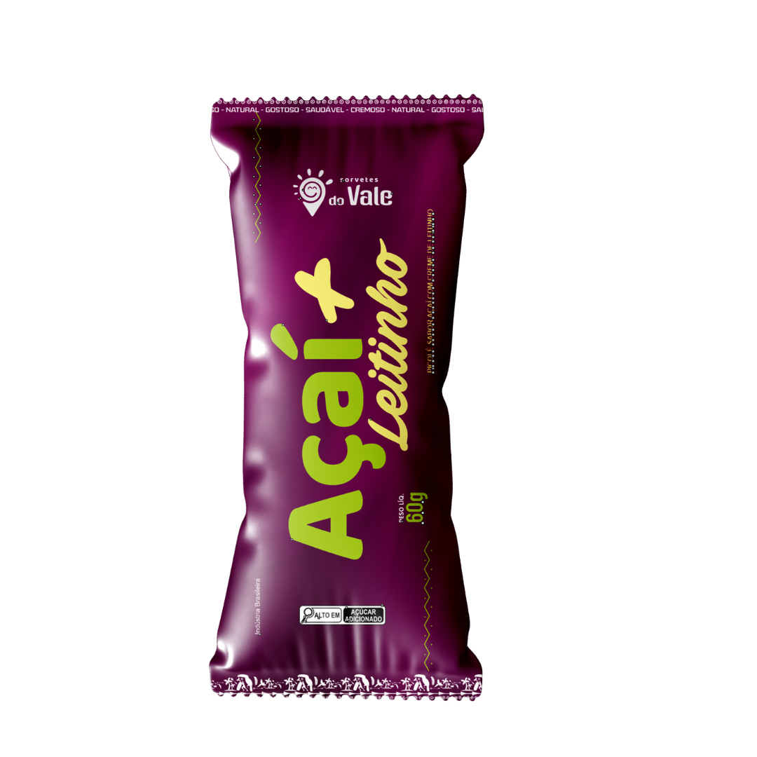 PICOLE AÇAI C/ LEITINHO 