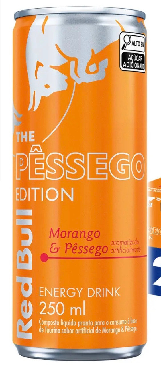RED BULL MORANGO C/PÊSSEGO