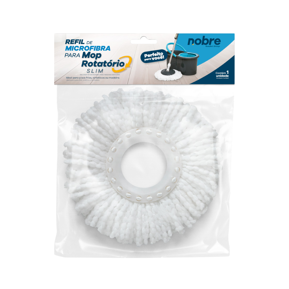 REFIL MICROFIBRA MOP ROTATORIO NOBRE