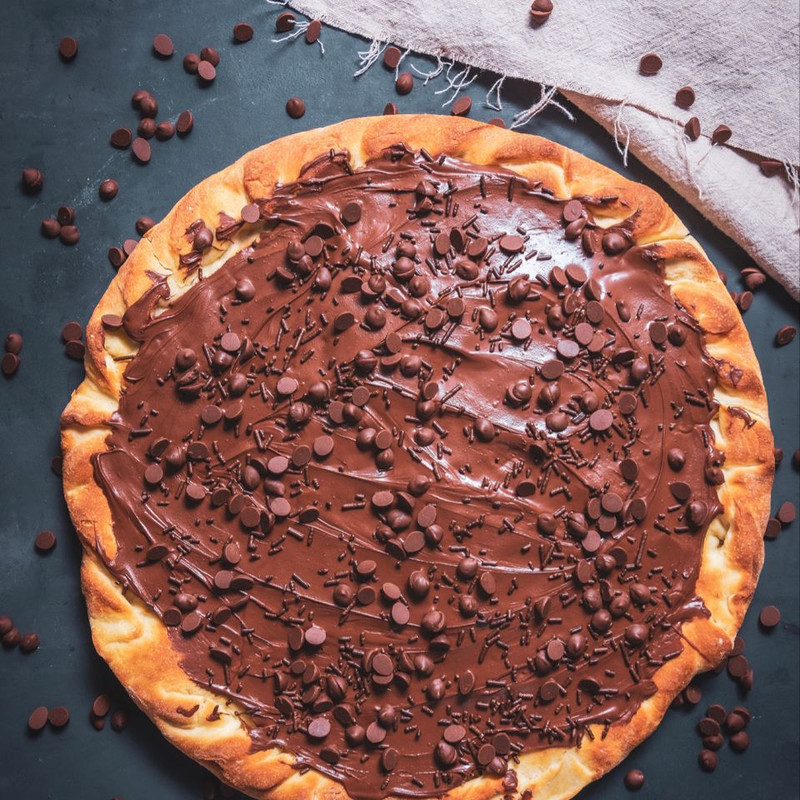 PIZZA DE CHOCOLATE