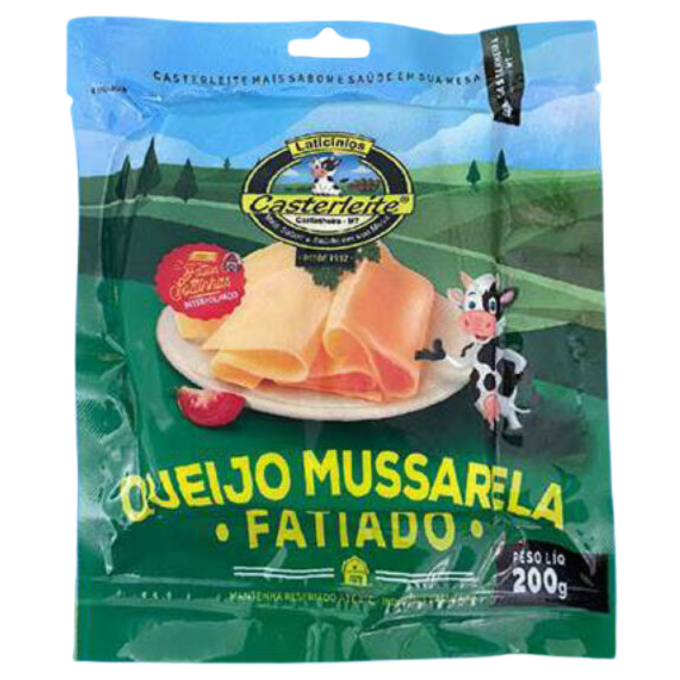 QUEIJO MUSSARELA FATIADO CASTERLEITE 150G