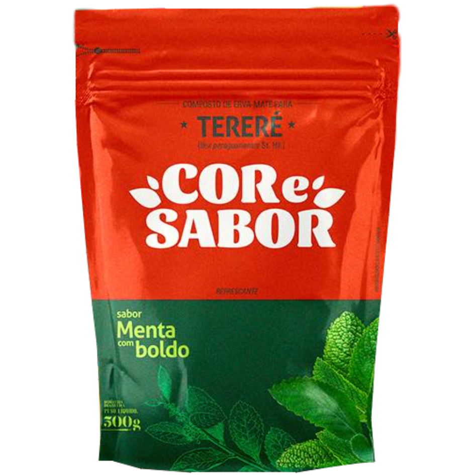 ERVA TERERE COR E SABOR MENTA C/ BOLDO SC500G¬