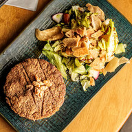 Kibe assado de carne + saladinha