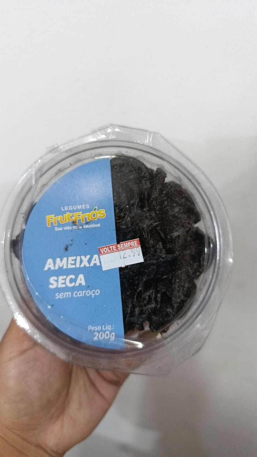 AMEIXA SECA SEM CAROÇO 200g