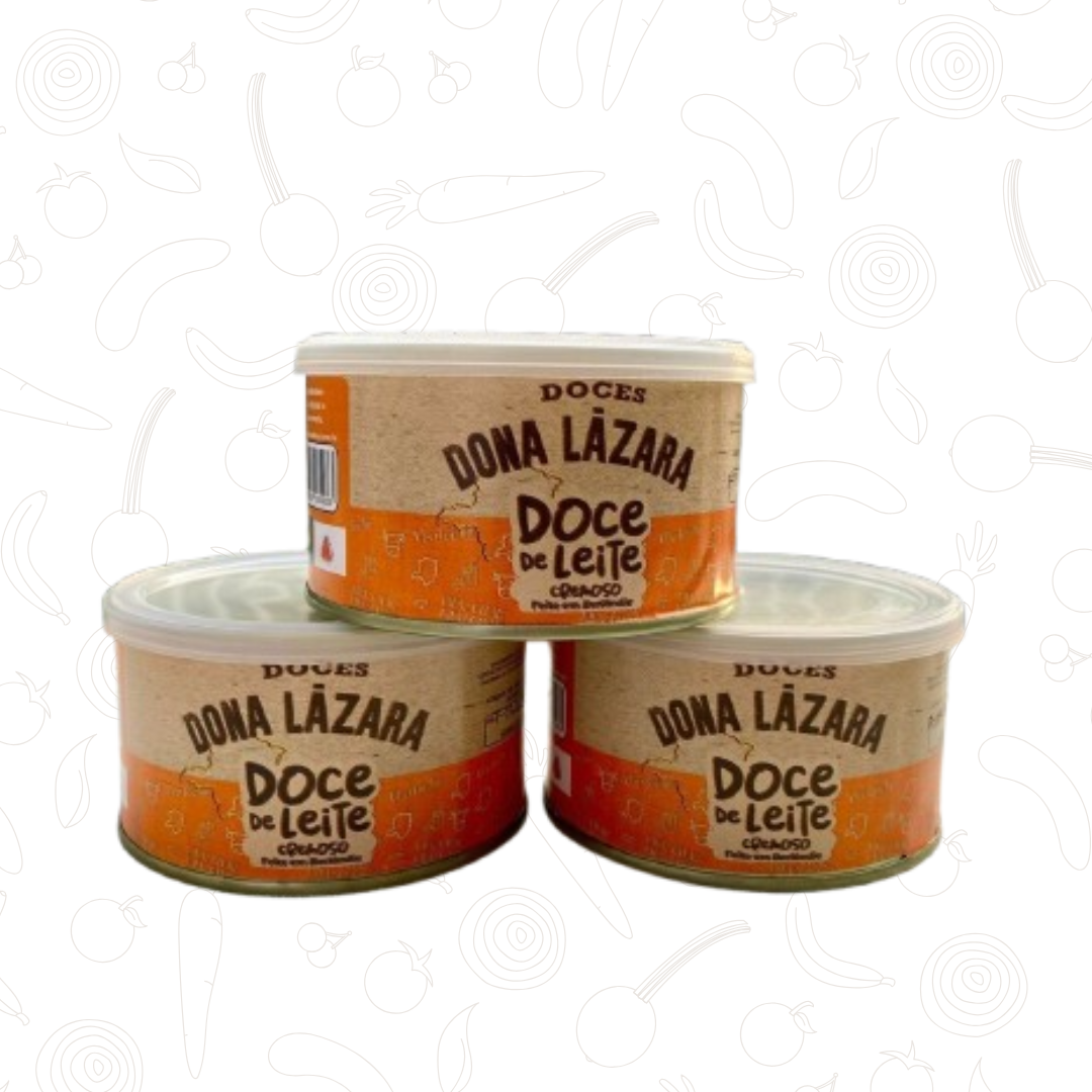 Doce de Leite Cremoso na Lata Dona Lazara 400g