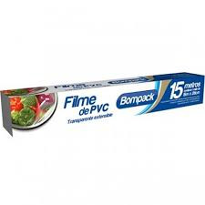 Filme de pvc transparente Bompack 15m