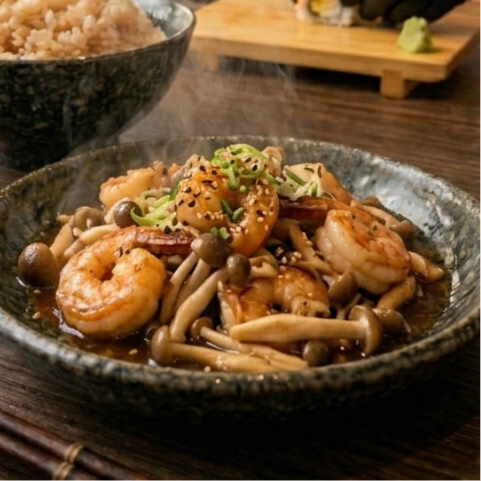 SHIMEJI C/ CAMARAO PORCAO