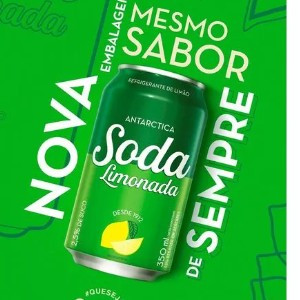 SODA LIMONADA ZERO ANTARCTICA LATA 350ML
