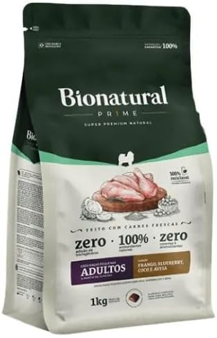 Bionatural Adulto Porte Peq Frango 1kg