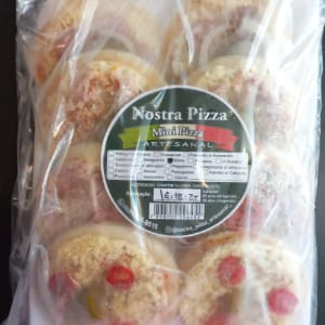 EMBALAGEM 8 MINI PIZZAS CONGELADA