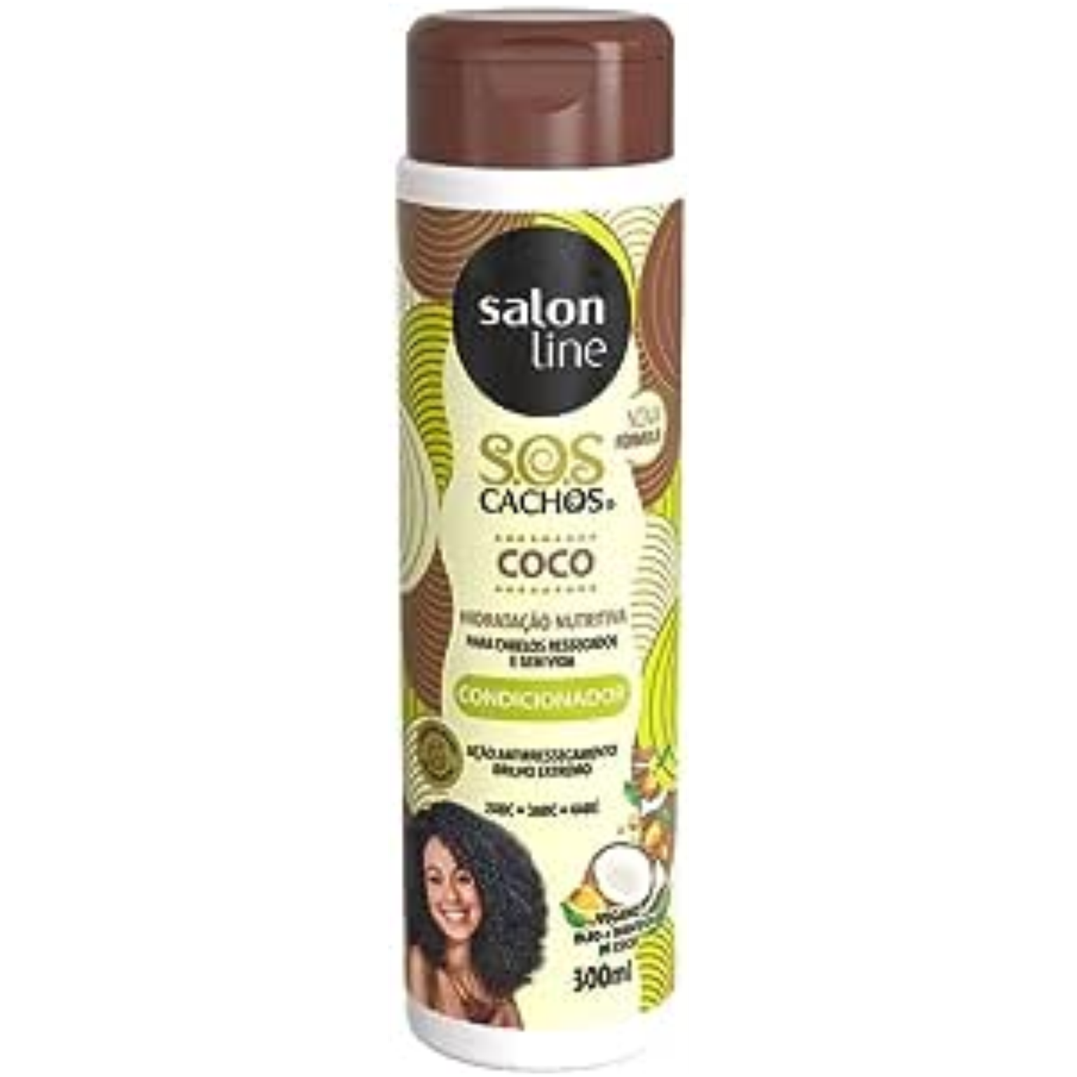 COND SALON LINE CACHOS COCO TRATAMENTO PROFUNDO 300ML