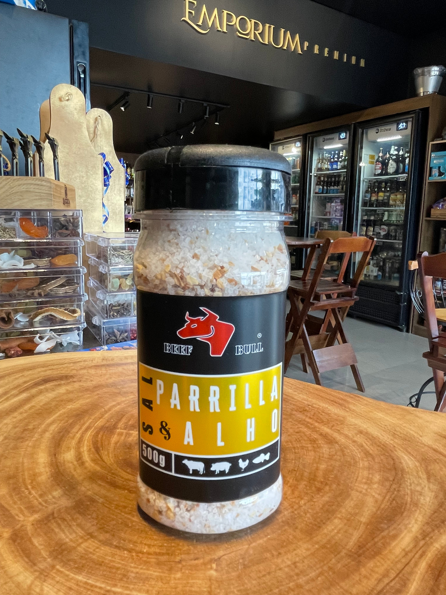 Beef Bull Sal Parrilha & Alho 500G