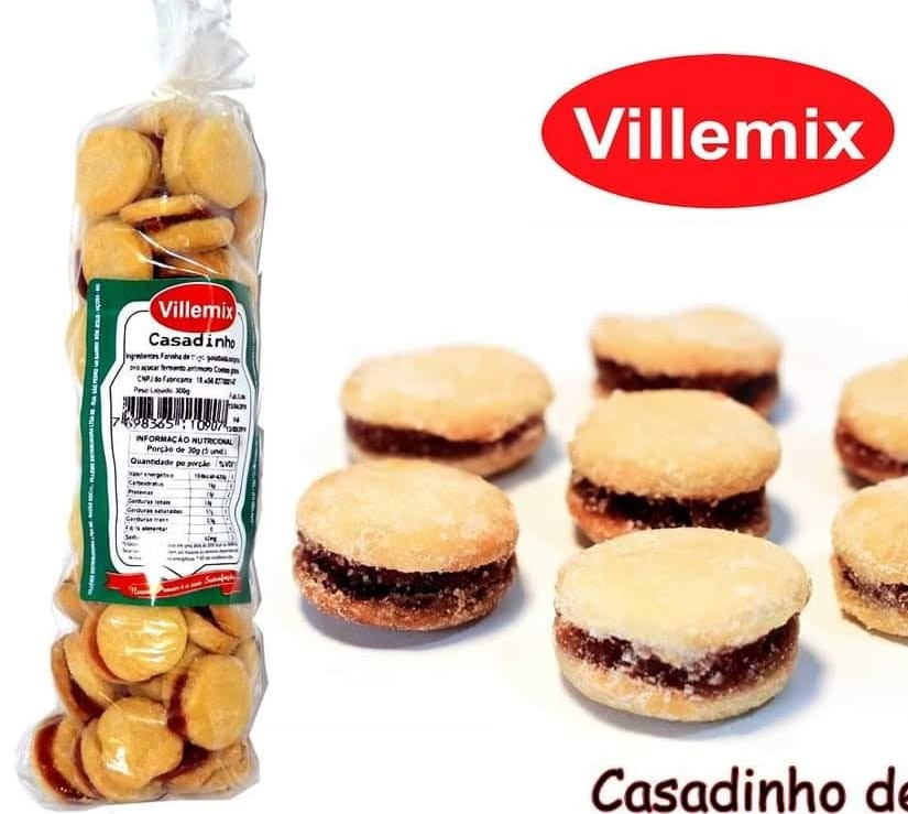 BISCOITO CASADINHO 270G VILLEMIX