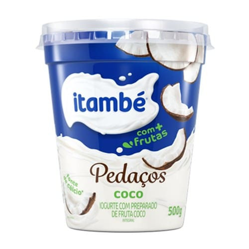 Iogurte Pedaços Coco Itambé 500g