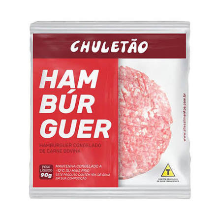 Hamburguer chuletão 90g 