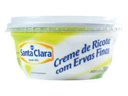 Cr. de ricota  c/ ervas finas Sta Clara 200g