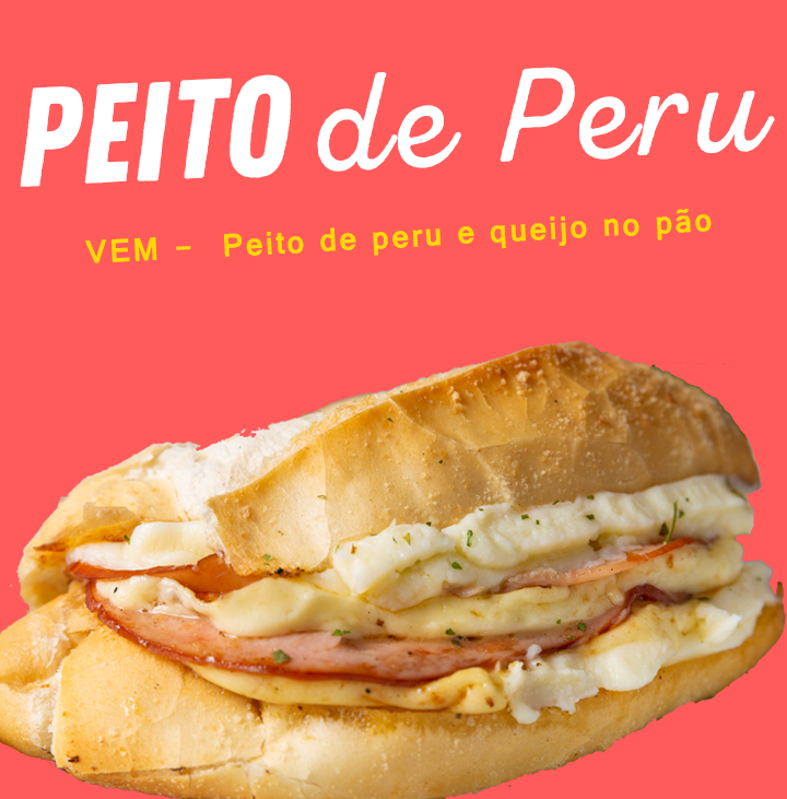 PEITO DE PERU COM QUEIJO BRANCO