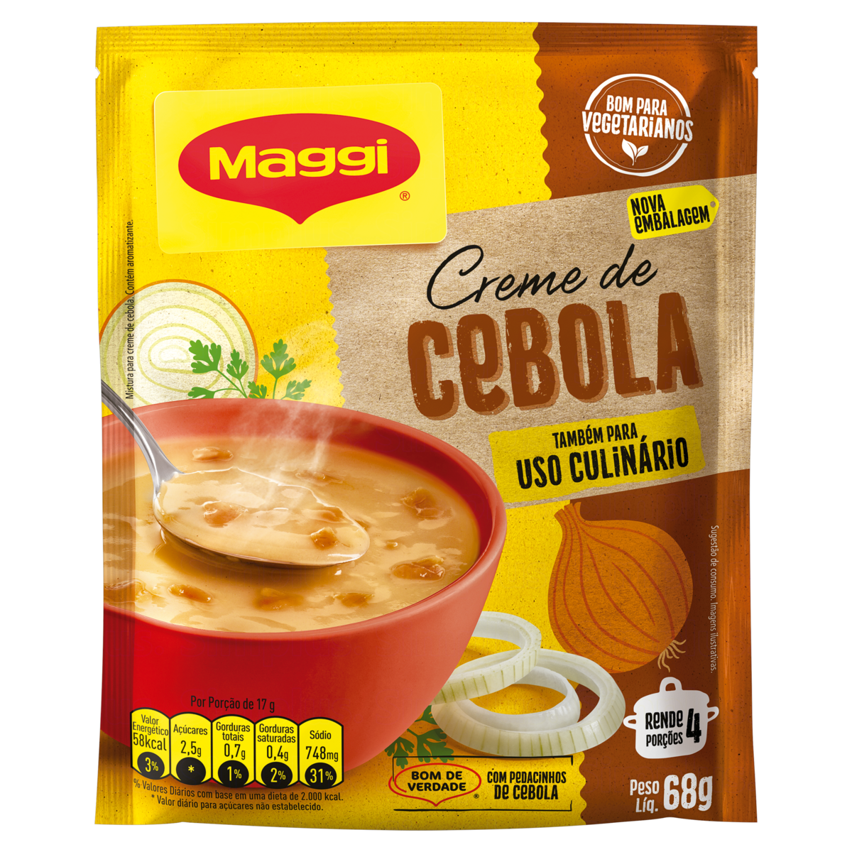 Creme Cebola Maggi 68g