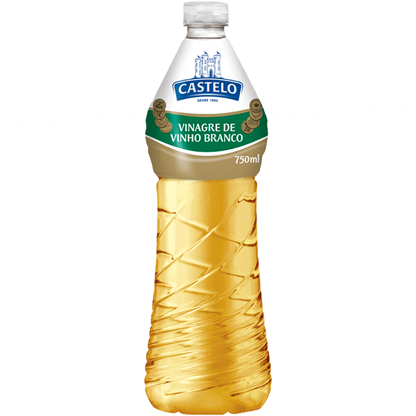 VINAGRE CASTELO VINHO BRANCO 750ML