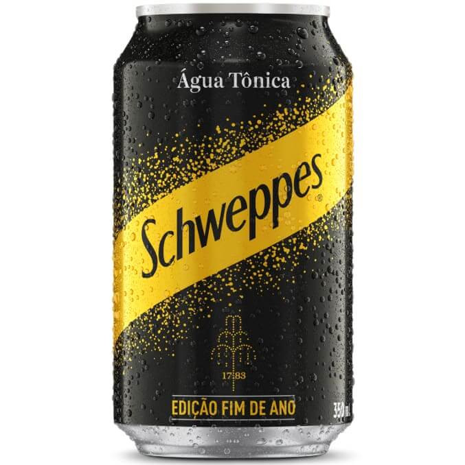 Agua Tonica Schwepps Lata 350ml