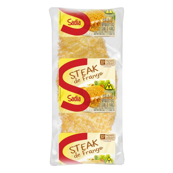 EMPANADO DE FRANGO "STEAK" SADIA 100G