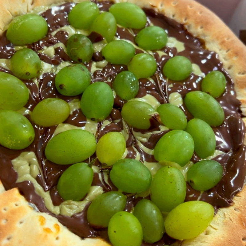 broto pistache nutella c/ uva