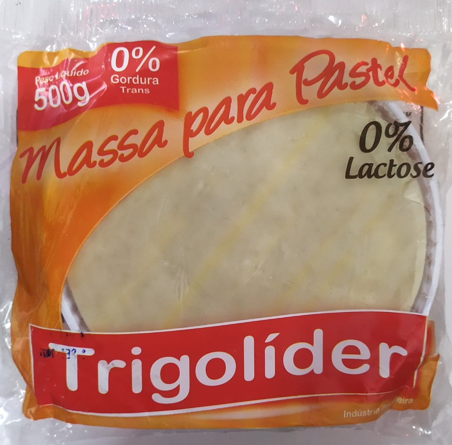 MASSA PARA PASTEL TRIGOLIDER REDONDA 500G