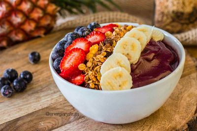 Açai Com Avelã E Banana