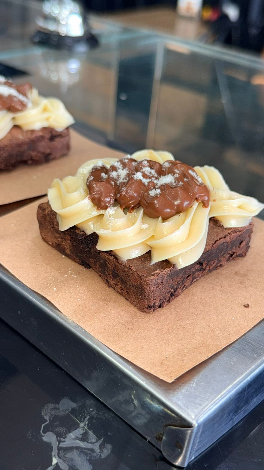 Brownie de corte Nutella