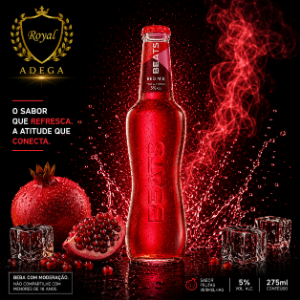 SKOL BEATS LN 330ML RED MIX