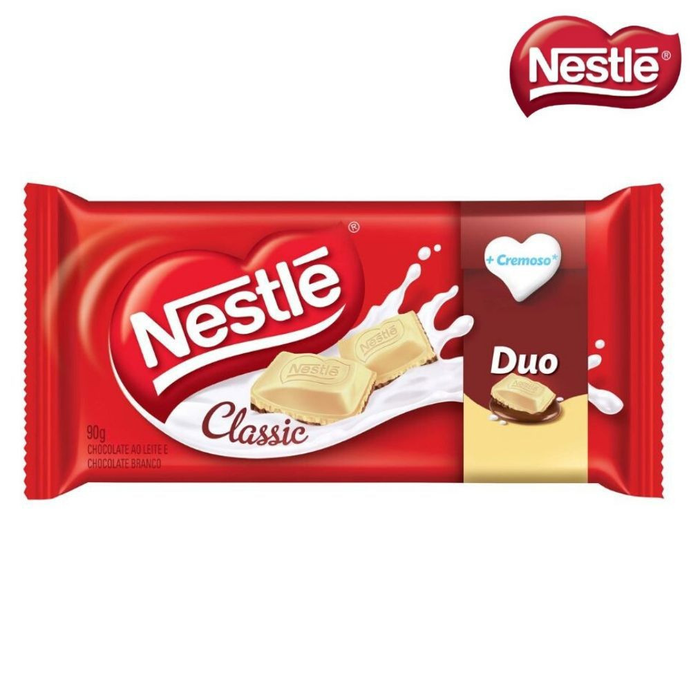 Choc barra Nestle duo 