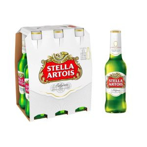 CX CERVEJA STELLA ARTOIS LONG NECK 330ML C/6UN¬