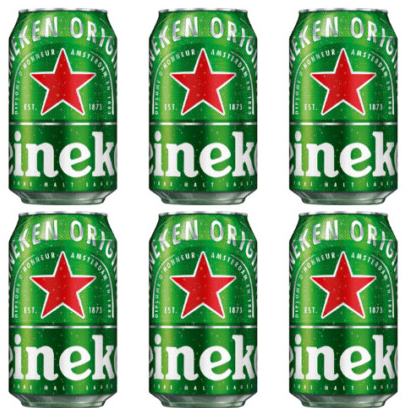 C/06 UN HEINEKEN 350ML 