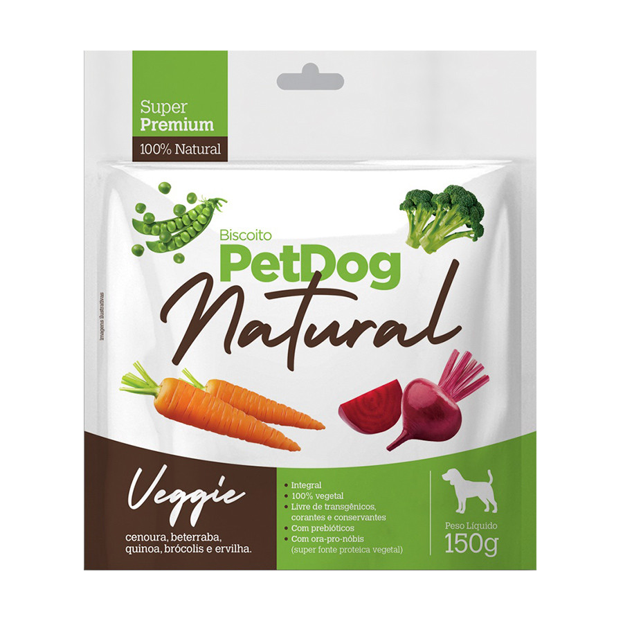 Biscoito Petdog Veggie 150g