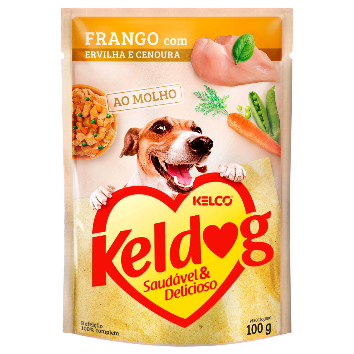 Sachê Keldog Frango c/ Ervilha
