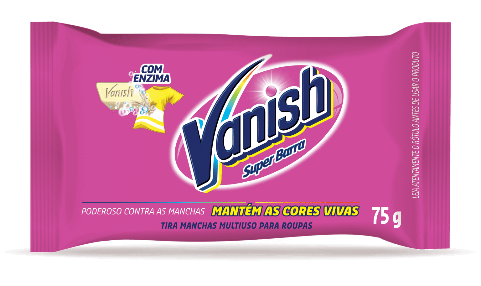 Tira manchas Vanish super barra Pink 75g