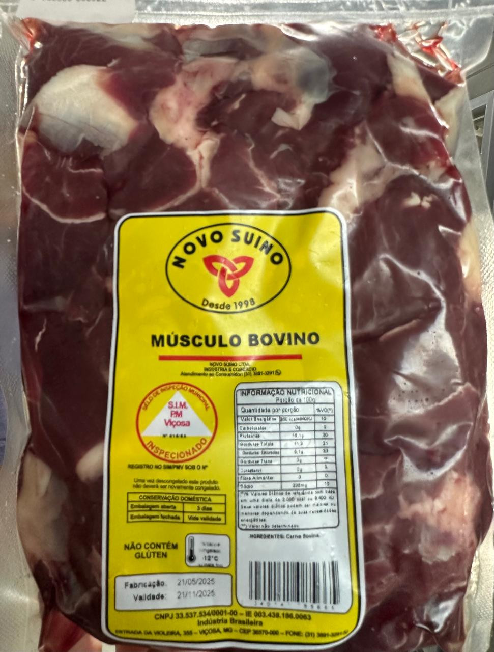 CARNE BOVINA MÚSCULO