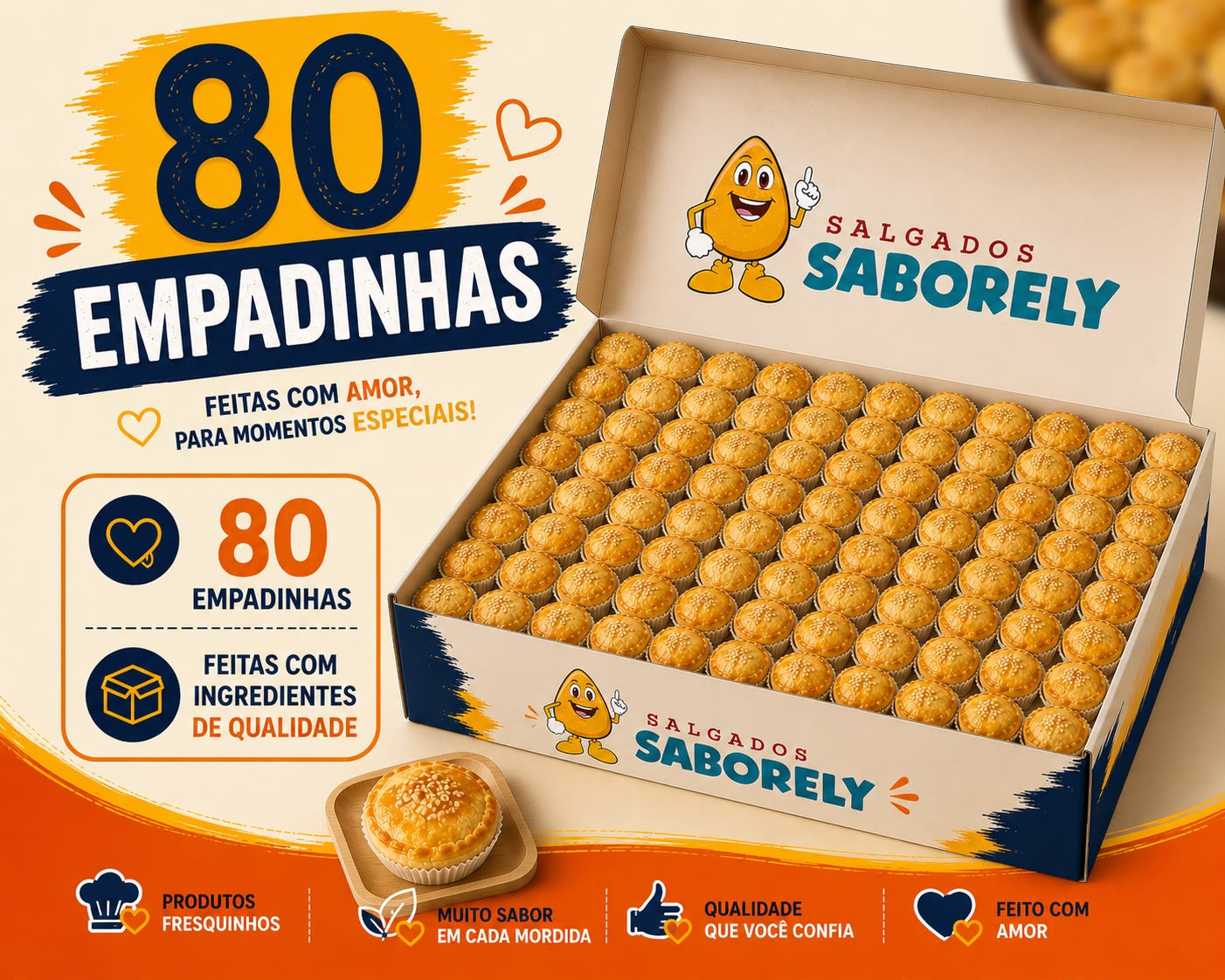  80 EMPADAS